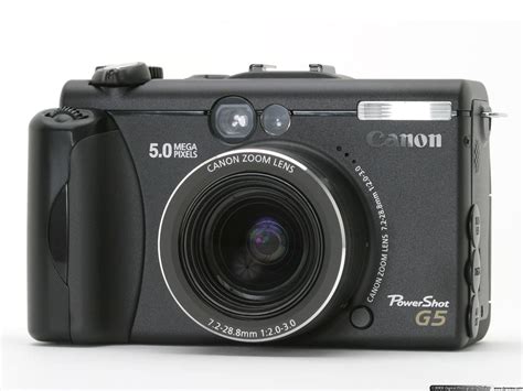 Canon PowerShot G5 Review: Digital Photography Review