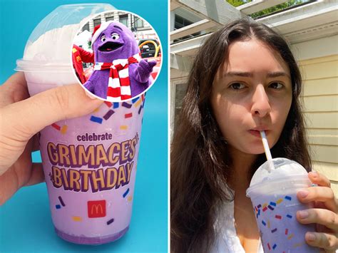 Review: We Tried the Viral McDonald's Grimace Milkshake