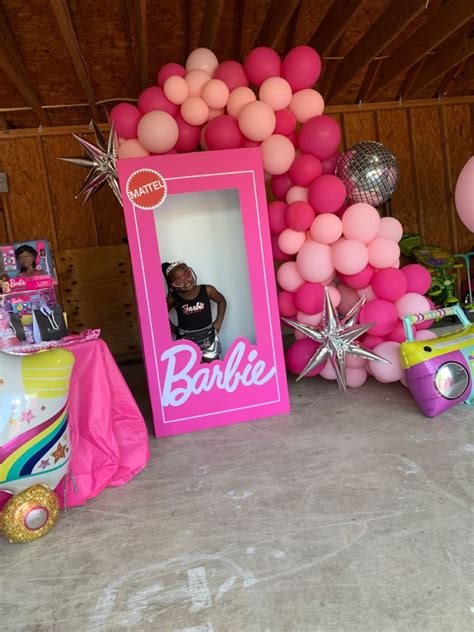 4 year old Barbie themed birthday party! #birthday #birthdayparty # ...