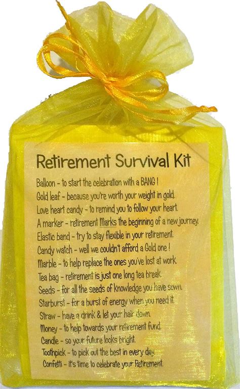 RETIREMENT SURVIVAL KIT: Amazon.co.uk: Kitchen & Home Retirement ...