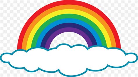 Rainbow With Clouds SVG File - Best Free Fonts | Befonts Gallatone ...