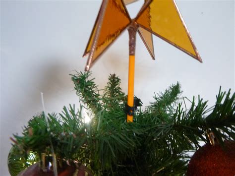 Moravian Star Christmas Tree Topper With Dowel Base - Etsy