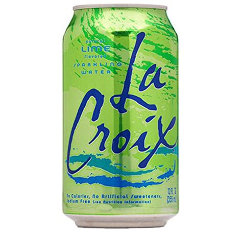 La Croix Sparkling Water, 12 Ounce (48 Cans) (Lime) - Walmart.com