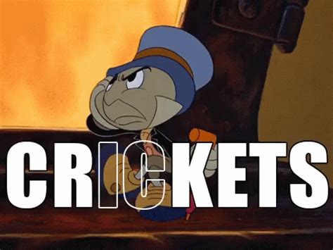 Crickets Jimmy Cricket GIF - Crickets JimmyCricket Waiting - Discover ...