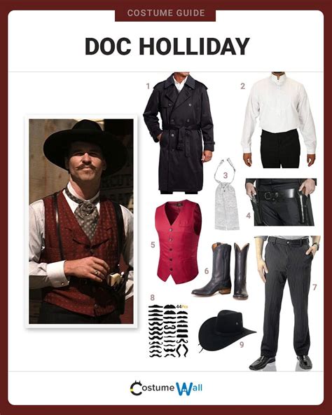 Dress Like Doc Holliday Costume | Halloween and Cosplay Guides