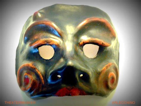 Arlecchino mask handmade by Esposito | Comedia dell arte, Arte, Dell arte