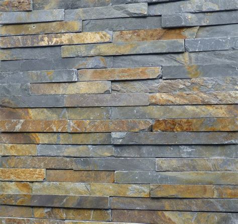 Slate Stone/Veneer Exterior Split Face Wall/Cladding Stack Stone Ledger ...