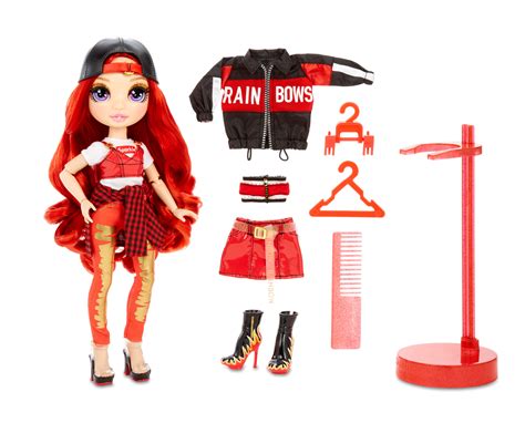 Rainbow High Ruby Anderson – Red Fashion Doll with 2 Outfits - Walmart ...