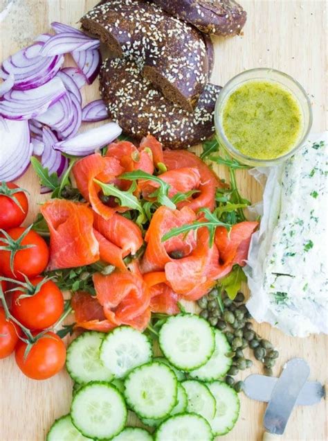 Easy Smoked Salmon Platter • Two Purple Figs