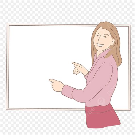 Teacher Pointing PNG, Vector, PSD, and Clipart With Transparent ...