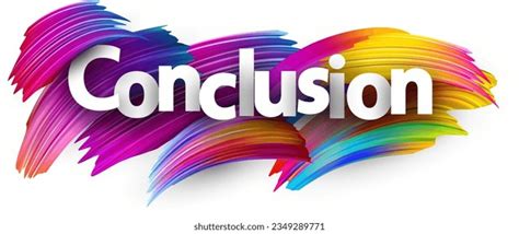 3,373 Conclusion Presentation Images, Stock Photos, 3D objects ...