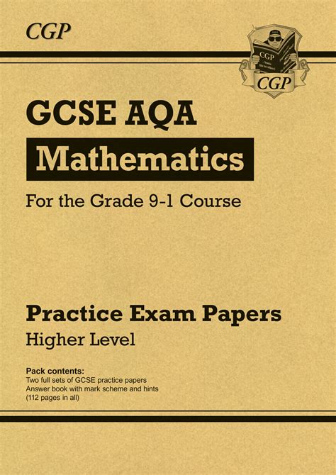 GCSE Maths AQA Practice Papers: Higher | CGP Books