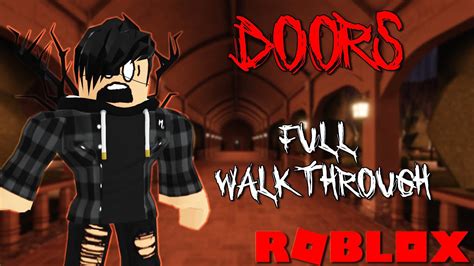 DOORS FULL WALKTHROUGH (1 - 100) | ROBLOX - YouTube