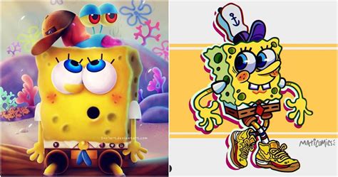 SpongeBob SquarePants: 10 Fan Art Pieces Of SpongeBob That Are Awesome