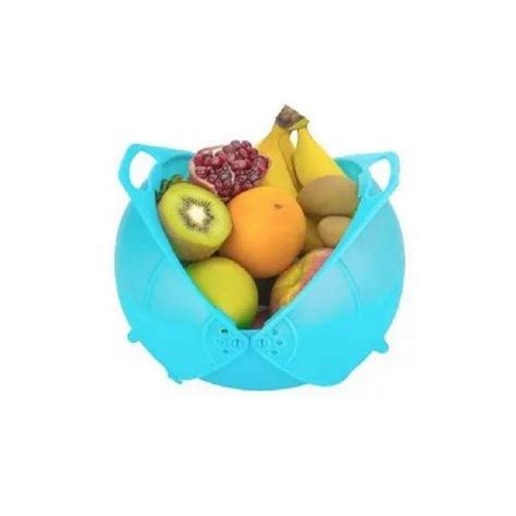 Round Plastic Fruit Bowl, Size: 24x16cm at Rs 42 in Surat | ID: 22495562612