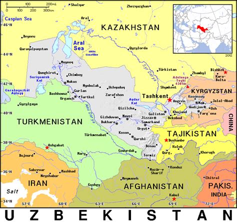 Uzbekistan detailed