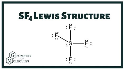 Draw The Lewis Structure Of Sf4 Showing All Lone Pairs - Draw Easy