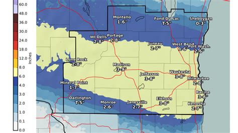 Milwaukee weather: Up to 8 inches of snow could fall Saturday