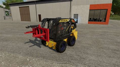 Implement Mover For Skid Steer Loaders v1.0 FS22 Mod | Farming ...