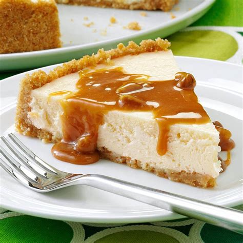 Caramel Cheesecake Recipe | Taste of Home