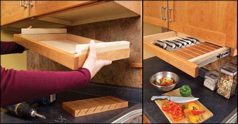 8 Brilliant Ideas For Storing Kitchen Knives - The Owner-Builder Network