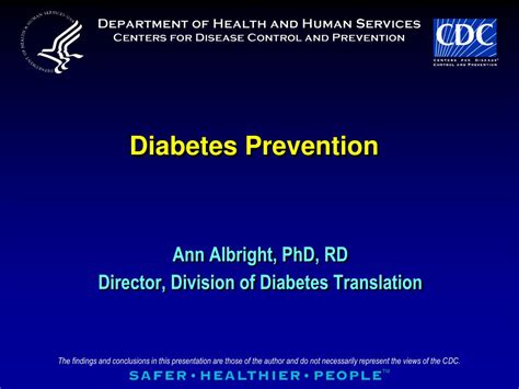 PPT - Diabetes Prevention PowerPoint Presentation, free download - ID ...