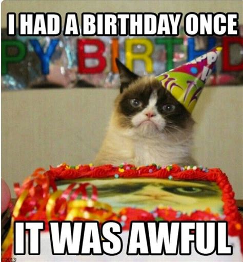 Grumpy Cat Meme Birthday