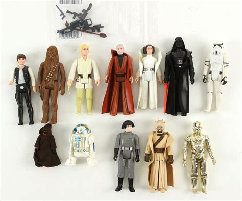 Lot Detail - 1977 Kenner Star Wars First 12 Loose Action Figures