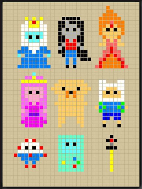 adventure time perler bead patterns - Google Search (With images ...