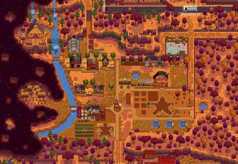 Stardew Valley Farm Layout WIP 3 | Stardew valley farms, Stardew valley ...