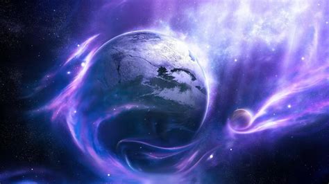 Purple Galaxy-gfxhive - Wallpaper | GFXHive | Purple galaxy wallpaper ...