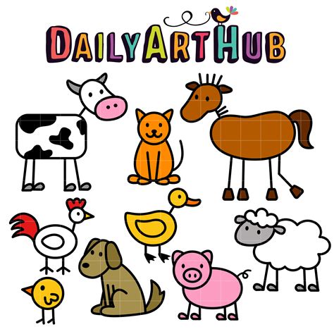 Images Farm Animals Clipart | Free download on ClipArtMag