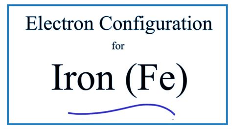 A step-by-step description of how to write the electron configuration ...