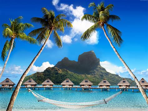 Bora Bora Wallpaper Tahiti - WallpaperSafari