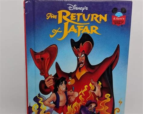 Vintage Hardcover Disney's the Return of Jafar Children's Book 1995 ...