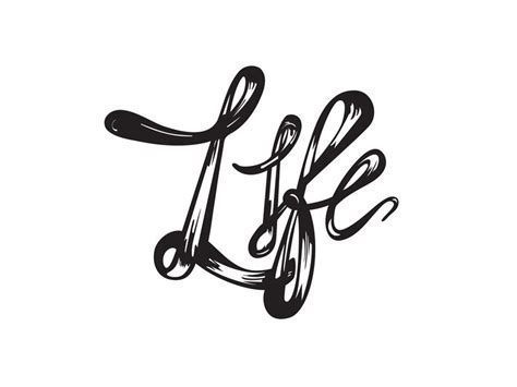 Life Typography | Typography, Cool words, Typography design