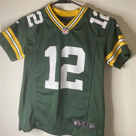 Packers Aaron Rodgers Jersey Worn Once Size... - Depop