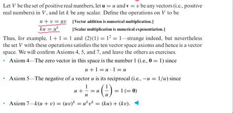 Vector space- linear algebra - Mathematics Stack Exchange