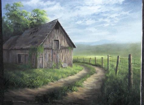 Barn by the Road | Paint with Kevin Hill | landscape in Oils # ...