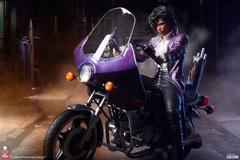 ArtStation - PCS and Sideshow Purple Rain motorcycle