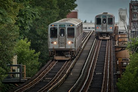 CTA Blue Line train 105 Photograph by Jim Pearson | Fine Art America