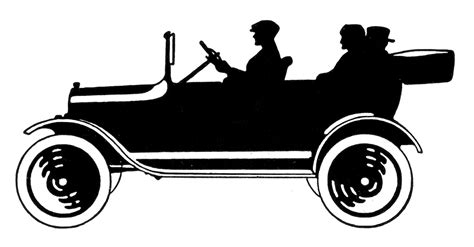 15 Vintage Car Clipart - Automobiles! - The Graphics Fairy