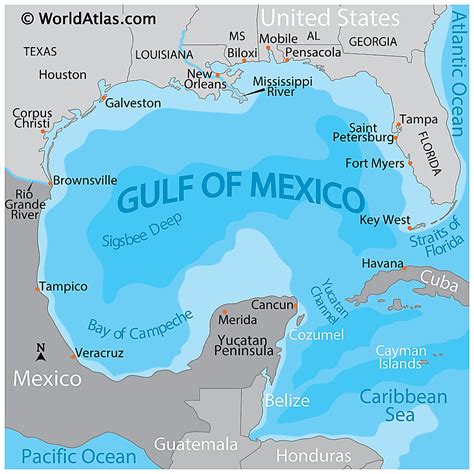 Gulf Of Mexico - WorldAtlas