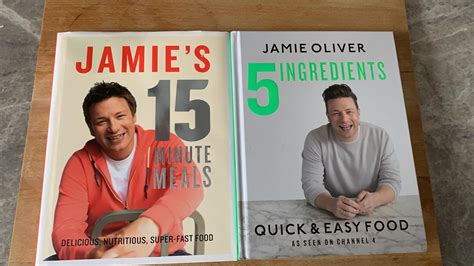 Set of Jamie Oliver cookbooks - Think Bagsy