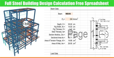 Structural Steel Frame Design Exle - Infoupdate.org