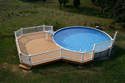 Cool Above Ground Pool Deck Ideas | Home Design Ideas