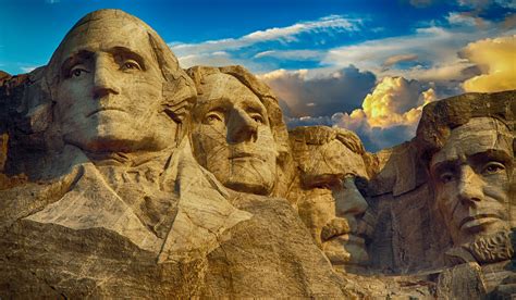 Download President Sculpture Monument Memorial Man Made Mount Rushmore ...