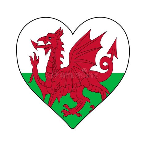 Wales Heart Shape Flag. Love Wales. Visit Wales. Northern Europe ...