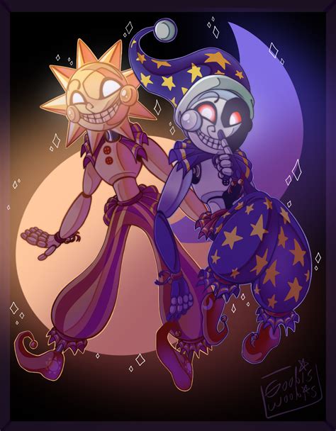 sundrop and moondrop | Sundrop / Moondrop (FNAF) | Sun and moon ...