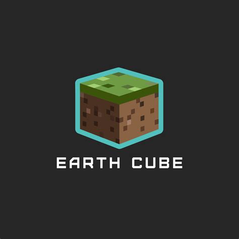 Logo De Minecraft Cube De Terre — Créateur de logo Turbologo